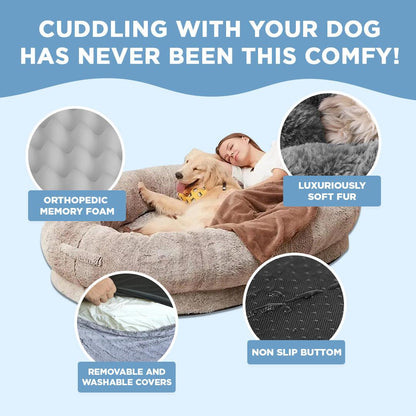 The Original Calming Dog Bed for Humans